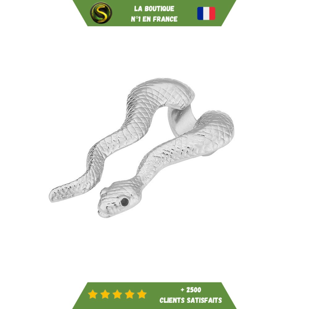 JH0808_bague-de-personnalite-creative-lost-lady_variants-0 Bague en forme de Serpent argenté